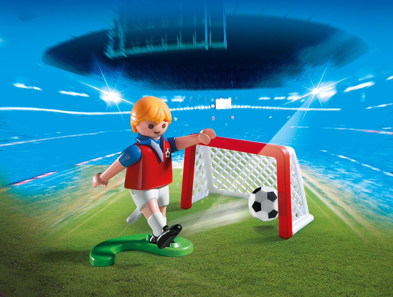 Игровой набор Яйцо - Футболист с воротами и мячом  